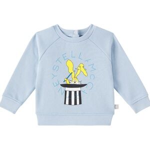 NWT 🔥 Stella McCartney Kids Light Blue Sweatshirt - 36M